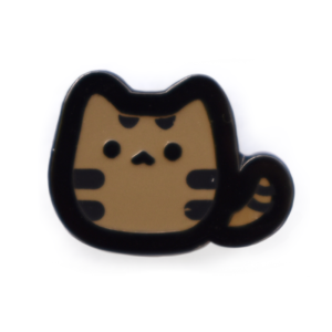 Brown Tabby Cat Mini Pin