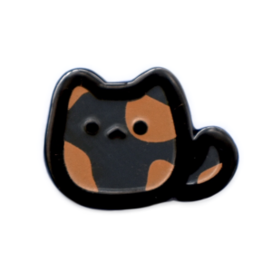 Tortoiseshell Cat Mini Pin