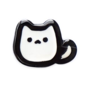 White Cat Mini Pin